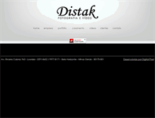 Tablet Screenshot of distakfotoevideo.com.br